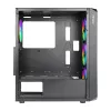 Antec NX292 ARGB Mid-Tower Gaming-Gehäuse - Schwarz