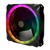 Antec Prizm 120 ARGB Gehäuselüfter 5er-Pack + Controller - Schwarz