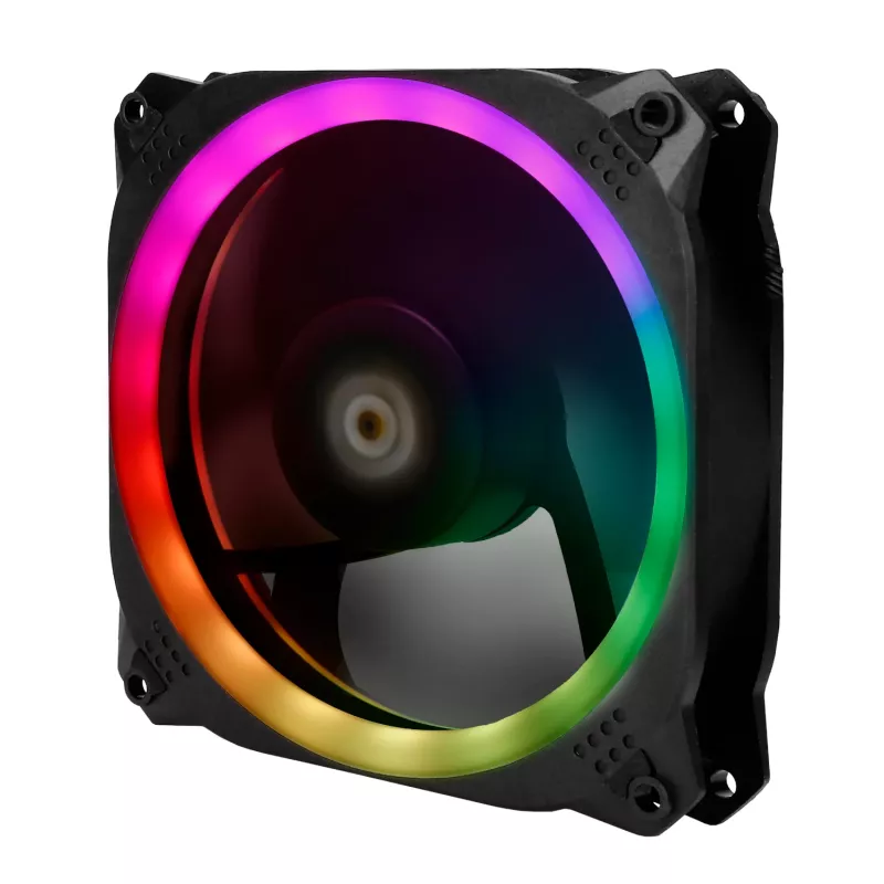 Antec Prizm 120 ARGB Gehäuselüfter 5er-Pack + Controller - Schwarz
