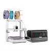 Anycubic Kobra X Combo 3D-Drucker – 300x300x300 mm FDM mit LeviQ Auto-Leveling, Direct Drive, 180 mm/s, Carborundum-Glas, 4,3-Zoll-Touchscreen