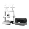 Anycubic Kobra X Combo 3D-Drucker – 300x300x300 mm FDM mit LeviQ Auto-Leveling, Direct Drive, 180 mm/s, Carborundum-Glas, 4,3-Zoll-Touchscreen