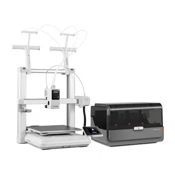 Anycubic Kobra X Combo 3D-Drucker – 300x300x300 mm FDM mit LeviQ Auto-Leveling, Direct Drive, 180 mm/s, Carborundum-Glas, 4,3-Zoll-Touchscreen