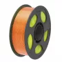 Anycubic PLA Silk Filament Tri-Color: Rot Gelb Grün - 1.75mm 1kg