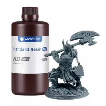 Anycubic Standard V2 1kg Resin HD Grau