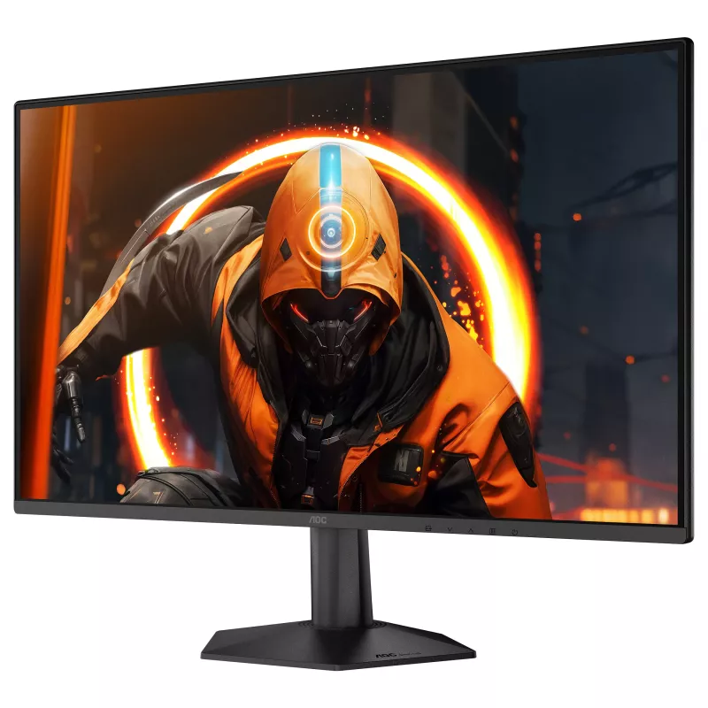 AOC 27G50F 27 inch Full HD IPS Gaming Monitor, 1920x1080, 180Hz, 4ms, HDR10, FreeSync Premium, HDMI/DisplayPort, VESA, Schwarz
