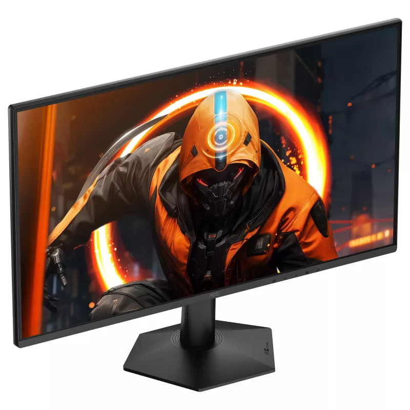 AOC 27G50F 27 inch Full HD IPS Gaming Monitor, 1920x1080, 180Hz, 4ms, HDR10, FreeSync Premium, HDMI/DisplayPort, VESA, Schwarz