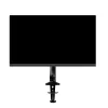 AOC AS110D0 Einzelner Gelenk-Monitorarm – Tischbefestigung – Aluminium – Schwarz – für LCD bis 27 Zoll