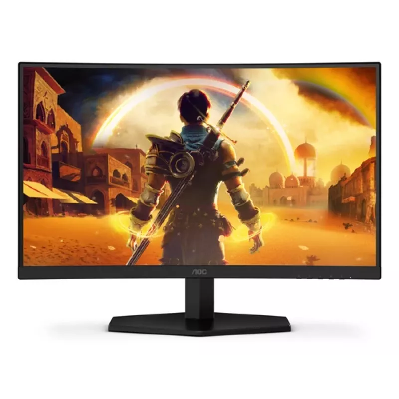 AOC C24G42FE 23.6 Zoll Full HD VA Curved Gaming Monitor – 180Hz, 4ms, HDR, FreeSync Premium, HDMI & DisplayPort