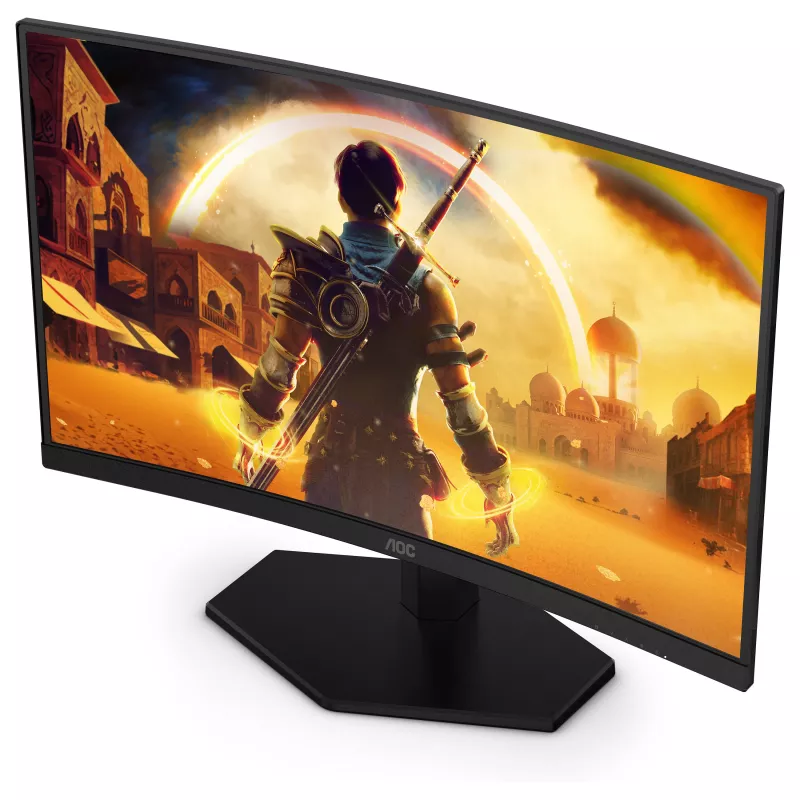 AOC C24G42FE 23.6 Zoll Full HD VA Curved Gaming Monitor – 180Hz, 4ms, HDR, FreeSync Premium, HDMI & DisplayPort