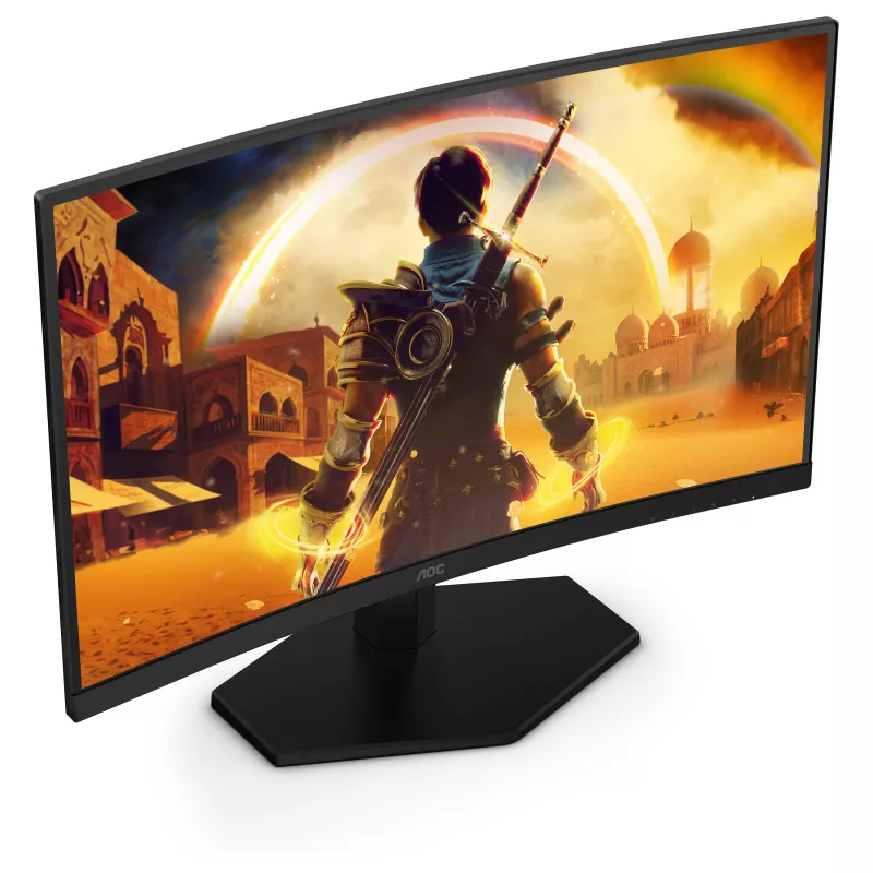 AOC C24G42FE 23.6 Zoll Full HD VA Curved Gaming Monitor – 180Hz, 4ms, HDR, FreeSync Premium, HDMI & DisplayPort