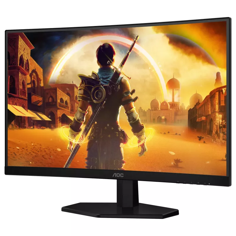 AOC C27G42FE - 68.6 cm (27 Zoll) Full HD Curved VA Monitor, 180Hz, 4ms, HDR10, HDMI/DisplayPort, VESA
