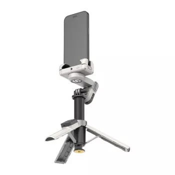AOCHUAN M3 Pro Gimbal AI Stativ Selfie Stick 180 cm mit LED-Lampe und RGB-Beleuchtung Schwarz