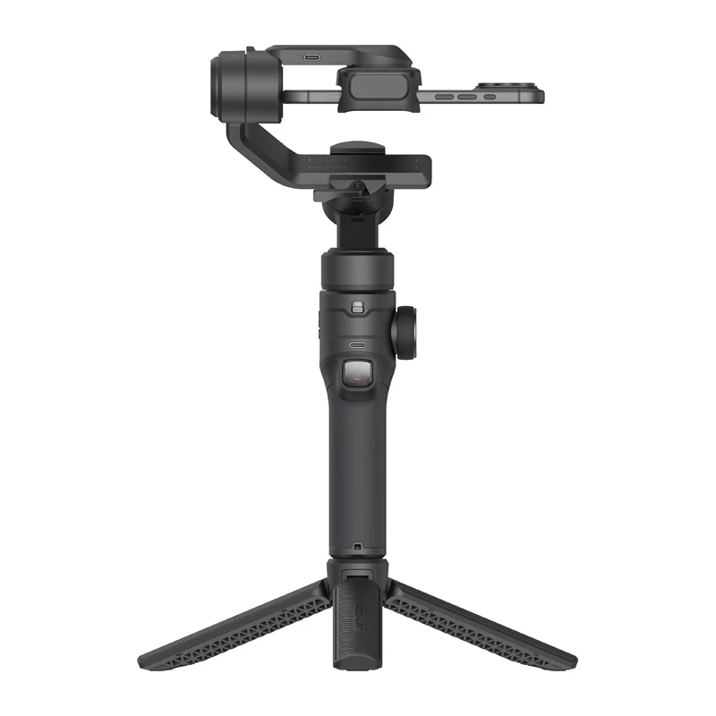 AOCHUAN S3 Smartphone Gimbal mit AI-Tracking, LED-Touchscreen, Licht und Powerbank
