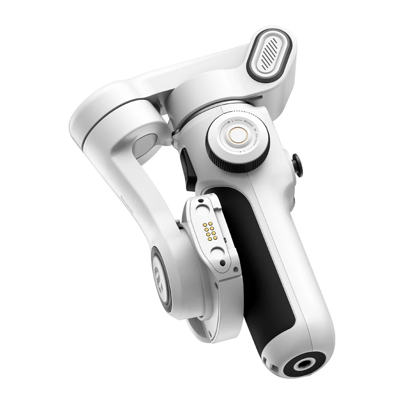 AOCHUAN Smart P2 3-Axis Gimbal Stabilizer mit AI-Sensor, Magsafe, LED, Weiß