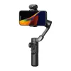 AOCHUAN Smart XE 3-Achsen Gimbal Stabilisator mit KI-Tracking und Gestensteuerung für Smartphone, Schwarz