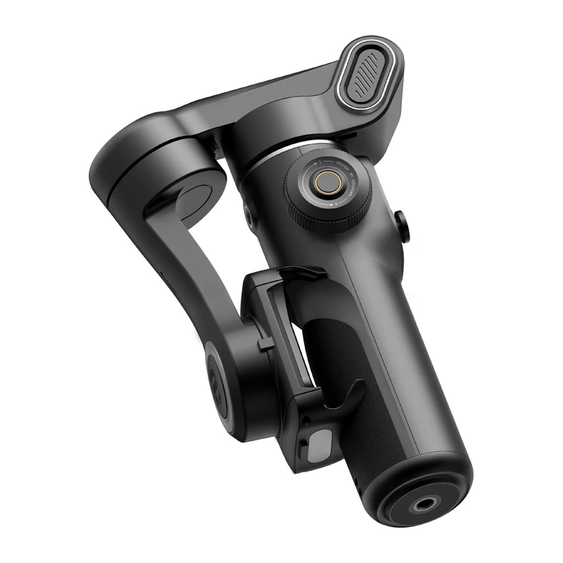 AOCHUAN X2 Standard Smartphone Gimbal Stabilizer mit Gestenerkennung und Selfie-Stick, Schwarz