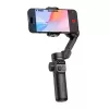 AOCHUAN X2 Standard Smartphone Gimbal Stabilizer mit Gestenerkennung und Selfie-Stick, Schwarz
