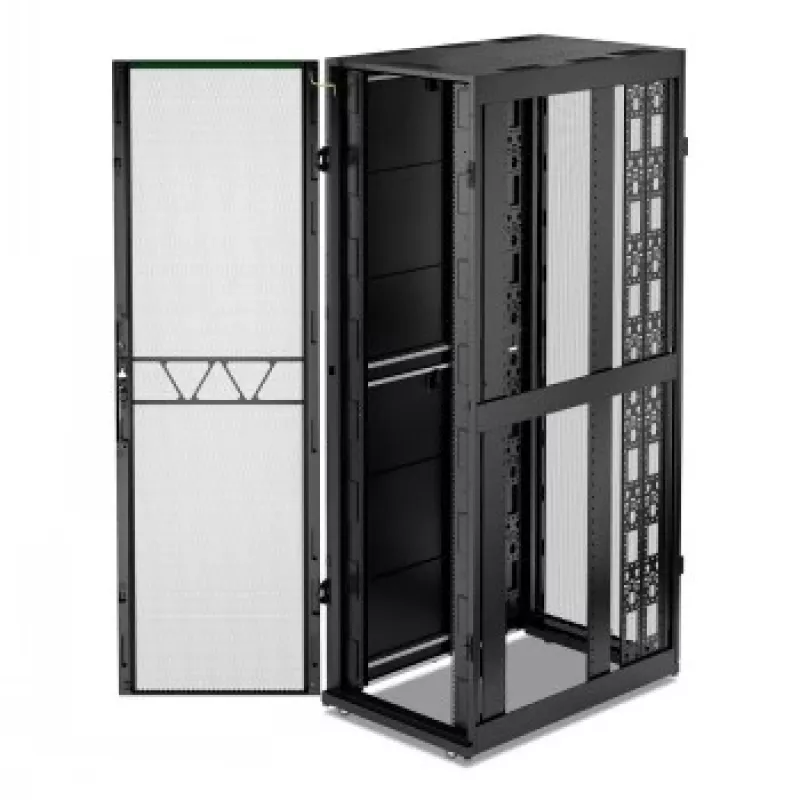 APC NetShelter SX Server Rack Gen 2, 52U, 2436H x 750W x 1200D mm, mit Seitenwänden