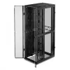 APC NetShelter SX Server Rack Gen 2, 52U, 2436H x 750W x 1200D mm, mit Seitenwänden