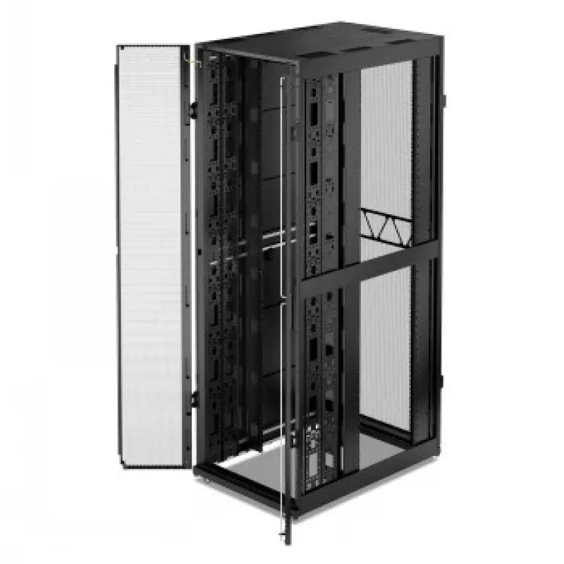APC NetShelter SX Server Rack Gen 2, 52U, 2436H x 750W x 1200D mm, mit Seitenwänden