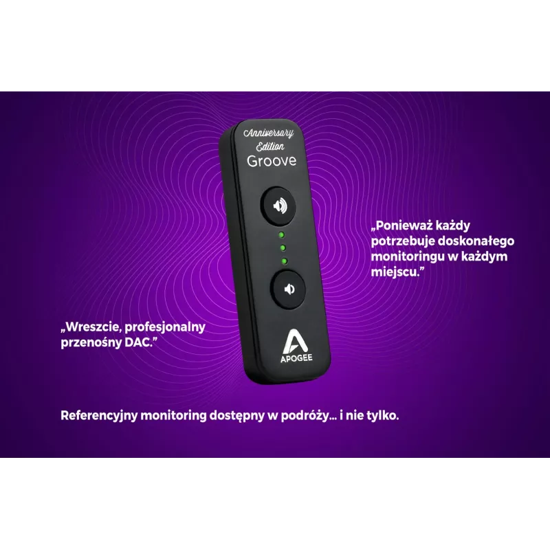 Apogee GROOVE Anniversary DAC and Headphone Amplifier