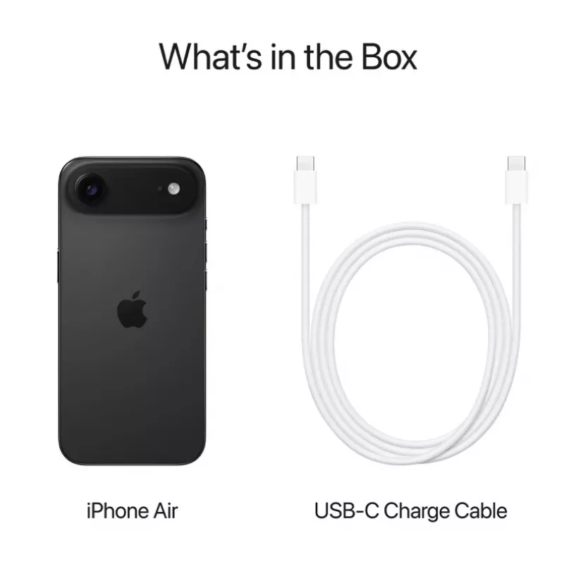 Apple Air 256GB Space Schwarz 5G Smartphone