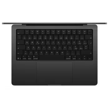 Apple MacBook Pro 14 M5 Space Black, 24GB RAM, 4TB SSD, deutsches Tastaturlayout, Nano-Texturglas, 70W USB-C Netzteil