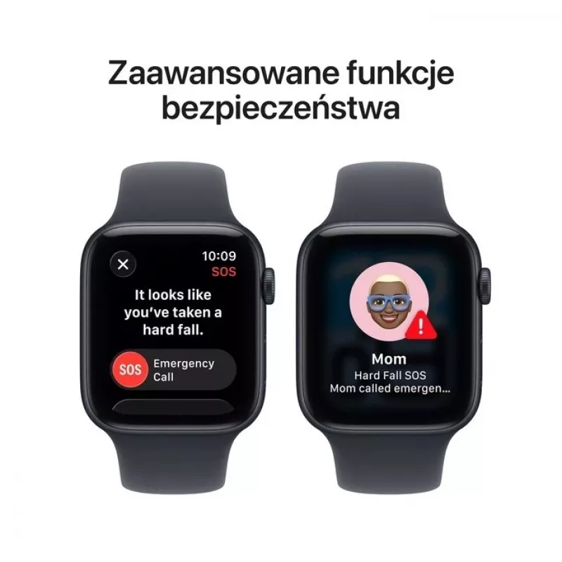 Apple Watch SE 3 (2025) GPS 40mm Midnight Aluminiumgehäuse, Midnight Sportarmband S/M