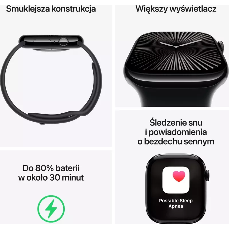 Apple Watch Series 10 LTE 42mm Aluminium Roségold (MWX93QL/A)