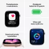 Apple Watch Series 11 (2025) GPS 46mm Silber Aluminiumgehäuse mit Purple Fog Sportarmband M/L