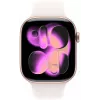 Apple Watch Series 11 GPS 46mm Roségold Aluminiumgehäuse mit Light Blush Sportarmband - S/M, Modell A3333, MEV64RK/A