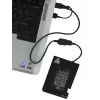 Apricorn Aegis Padlock Fortress A25-3PL256-500F Externe Festplatte - 500GB - USB 3.2 Gen 1 - AES 256-bit Hardware-Verschlüsselung - Schwarz