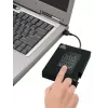 Apricorn Aegis Padlock Fortress A25-3PL256-500F Externe Festplatte - 500GB - USB 3.2 Gen 1 - AES 256-bit Hardware-Verschlüsselung - Schwarz