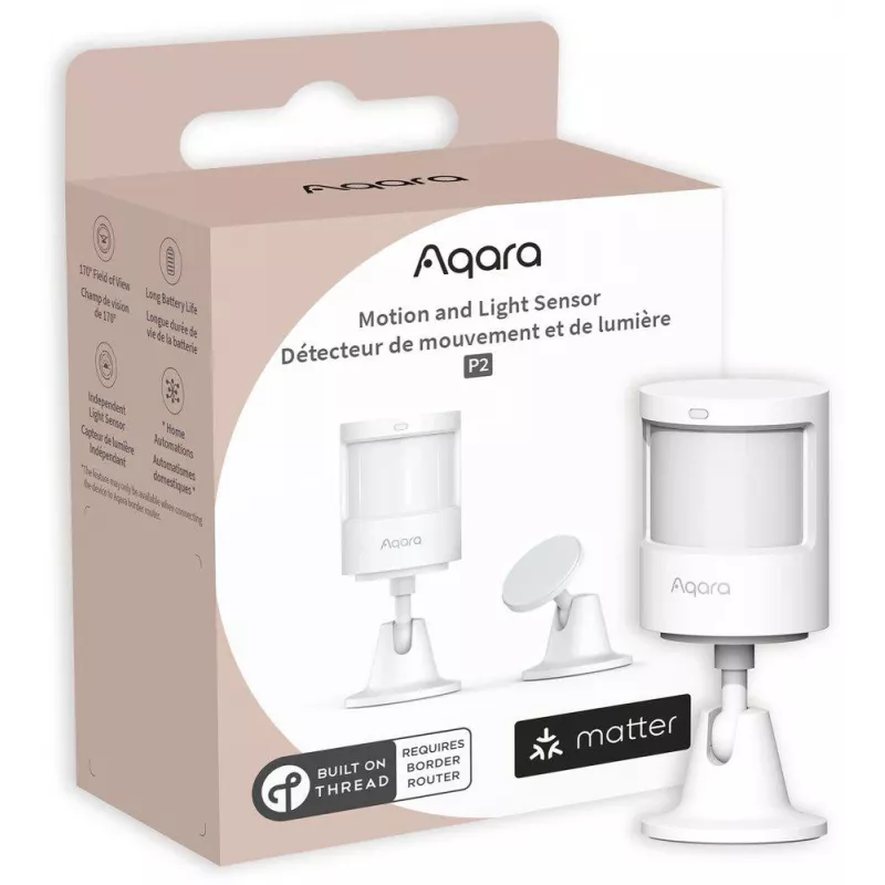 Aqara Motion and Light Sensor P2 - Thread, Bluetooth 5.0, Weiß