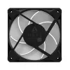 Arctic BioniX P12 A-RGB 120mm PWM Gehäuselüfter (3er-Pack) – Adressierbare RGB, 450-3000 U/min, 129 m³/h, Schwarz