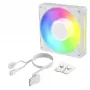 Arctic BioniX P12 A-RGB White 120mm PWM Gehäuselüfter, 450-3000 U/min, Adressierbares RGB, Daisy Chain