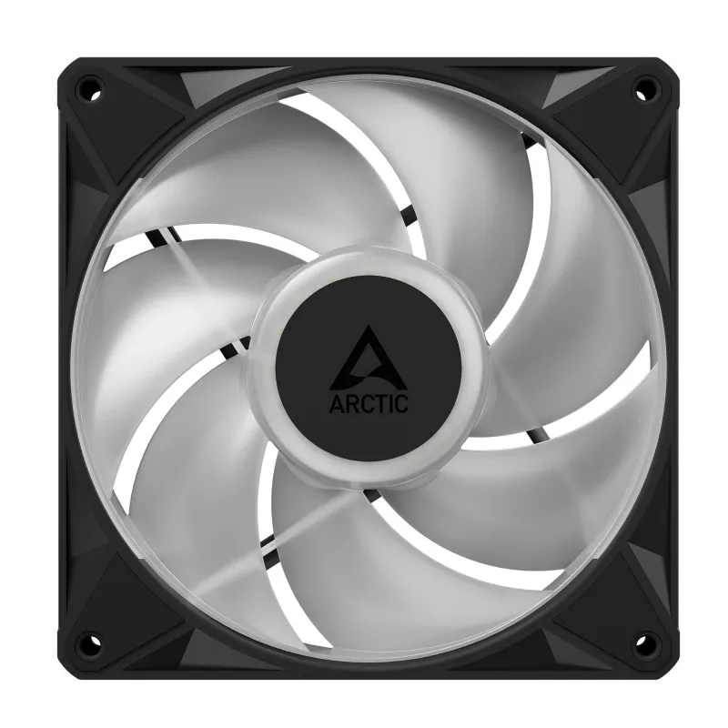 Arctic BioniX P14 A-RGB 140mm PWM Gehäuselüfter mit Daisy Chain, 400-2500 U/min, 186 m³/h, Schwarz