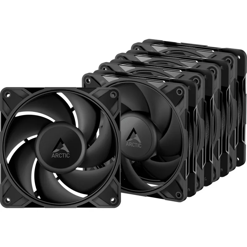 ARCTIC P12 PRO LN 5-Pack Black 120 mm Case Fan