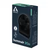 Arctic Summair 2Go Wiederaufladbarer Tischventilator - 10 cm (Schwarz)