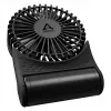 Arctic Summair 2Go Wiederaufladbarer Tischventilator - 10 cm (Schwarz)
