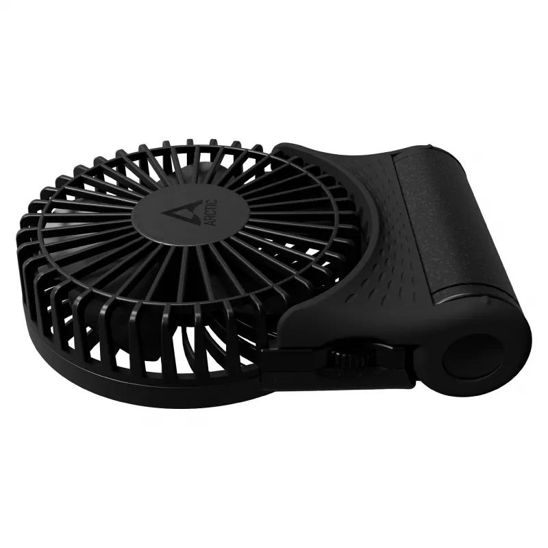 Arctic Summair 2Go Wiederaufladbarer Tischventilator - 10 cm (Schwarz)