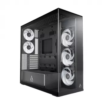 ARCTIC Xtender Black Clear Glass Mid-Tower ATX Gehäuse