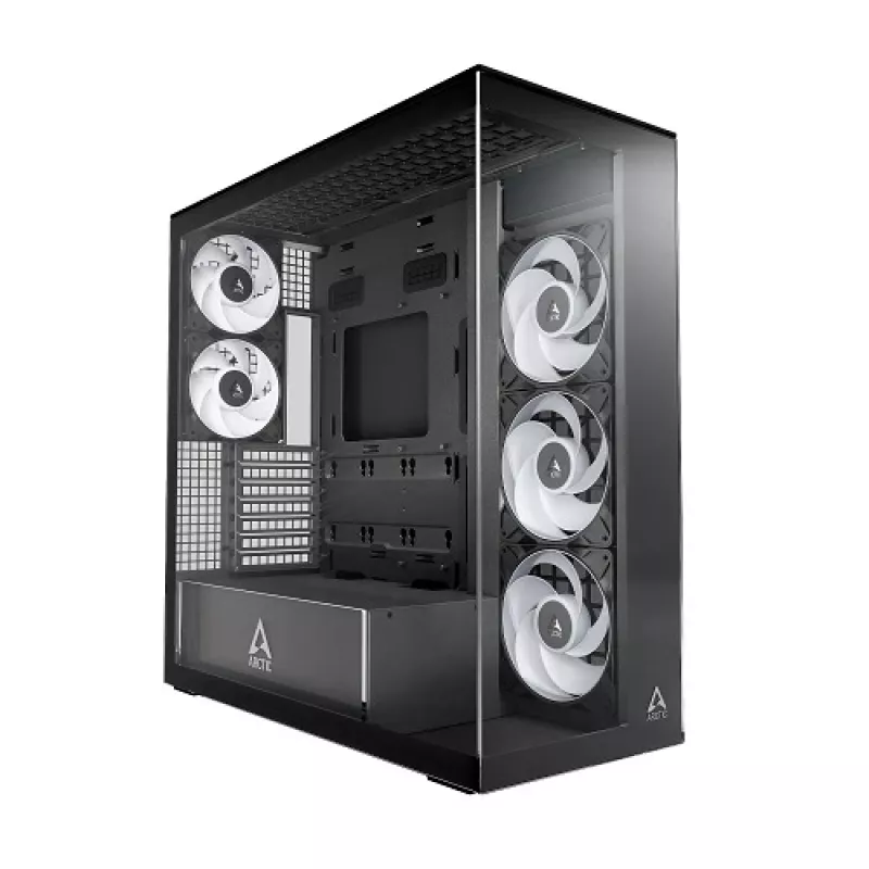 ARCTIC Xtender Black Clear Glass Mid-Tower ATX Gehäuse