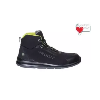 ARDON SOFTEXHIGH S1P Sicherheitsschuhe Größe 46 Schwarz/Grau