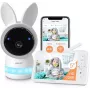ARENTI AINanny A4 Kit Plus – 2K QHD Video Baby Monitor mit 5-Zoll-HD-Bildschirm, Wi-Fi, Nachtsicht und Gegensprechfunktion