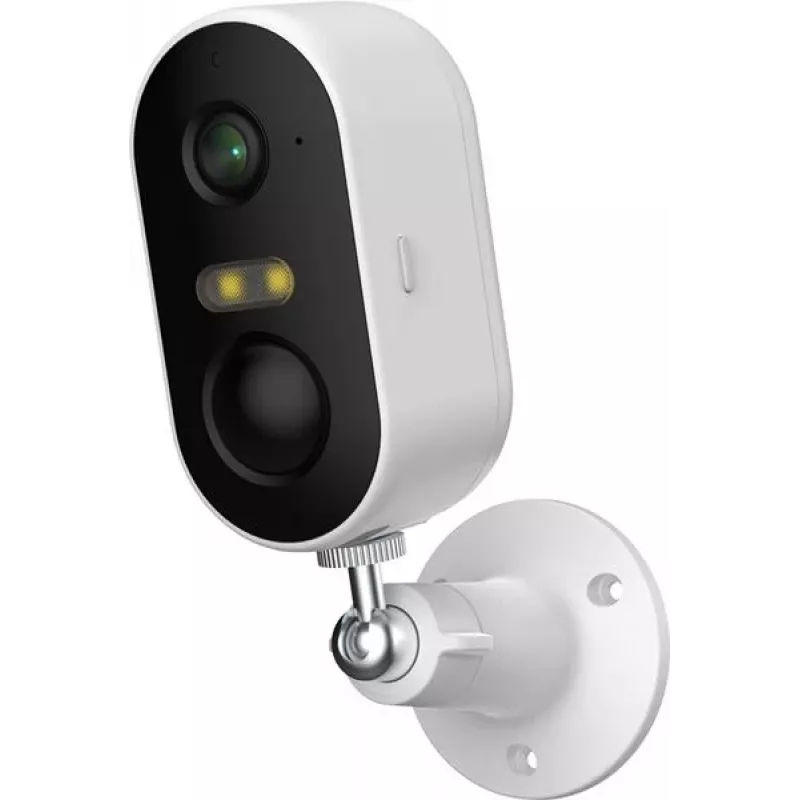 Arenti GO1T 3 MP Akku-betriebene Wi-Fi-Überwachungskamera, Weiß