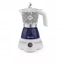 Ariete Capri Moka Elektrische Kaffeemaschine für 4 Tassen Dunkelblau