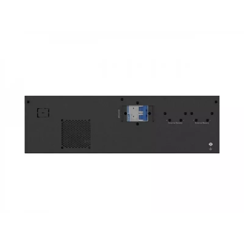 ARMAC B/2009/R/DF 3U Rackmount Externe Batteriepack für Rack Online DF Serie 6kVA/10kVA USV, 20x 12V 9Ah VRLA-Batterien, 240V DC, Schwarz
