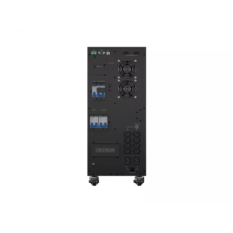 ARMAC Office On-Line PF1 6000VA 6000W Rack/Tower USV, Doppelwandler, 8x IEC C13, 2x IEC C19, LCD, staubfreies Metallgehäuse