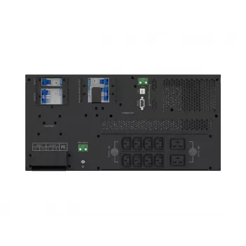 ARMAC R/10000I/PF1/DF 10000VA Online-Doppelwandler-Rackmount-USV, 10 Ausgänge, LCD, Metallgehäuse, staubfrei